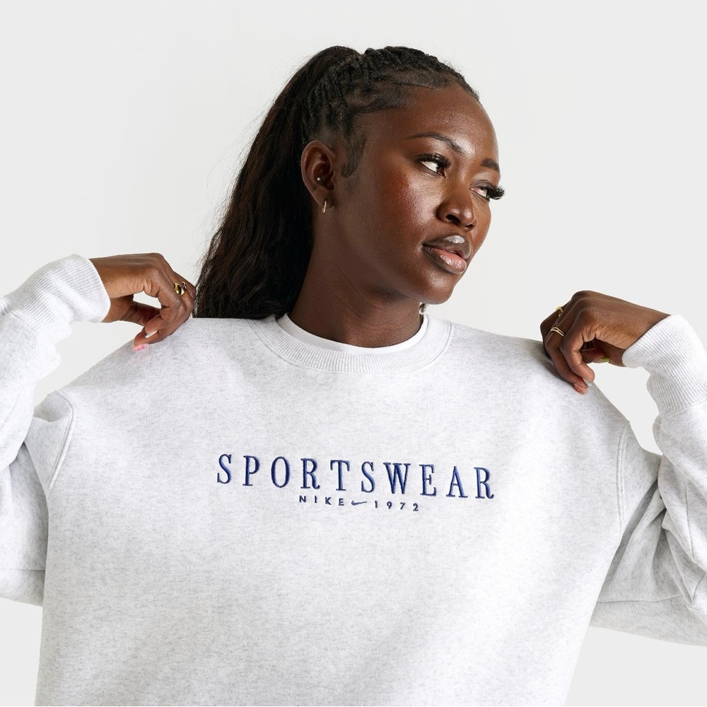 Nike Oversized Phoenix Crewneck Sweatshirt - Picture 5 of 5